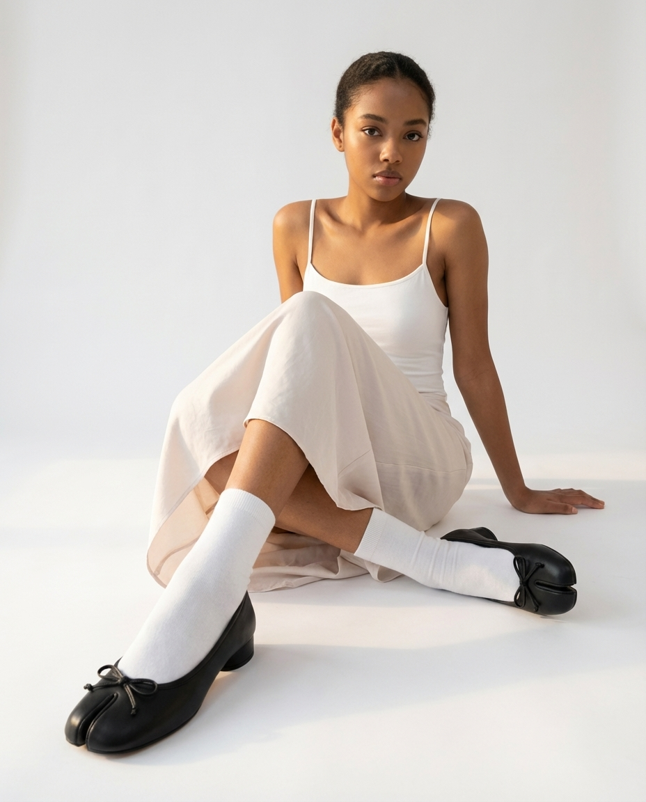 MM2 Tabi Bow Tie Heel