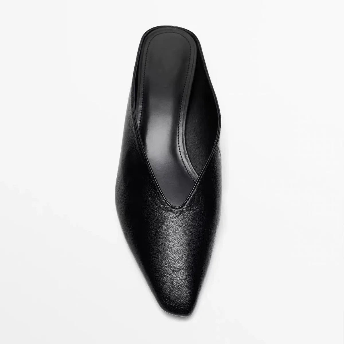 MM27 OPEN HEEL FLAT MULE