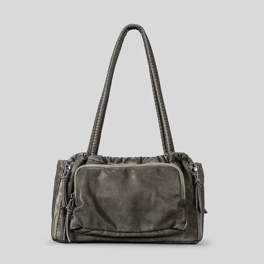 Soft Ruched Shoulder Bag