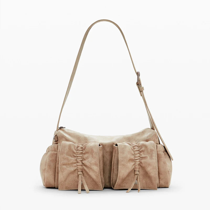 MULTI POCKET SHOULDER BAG