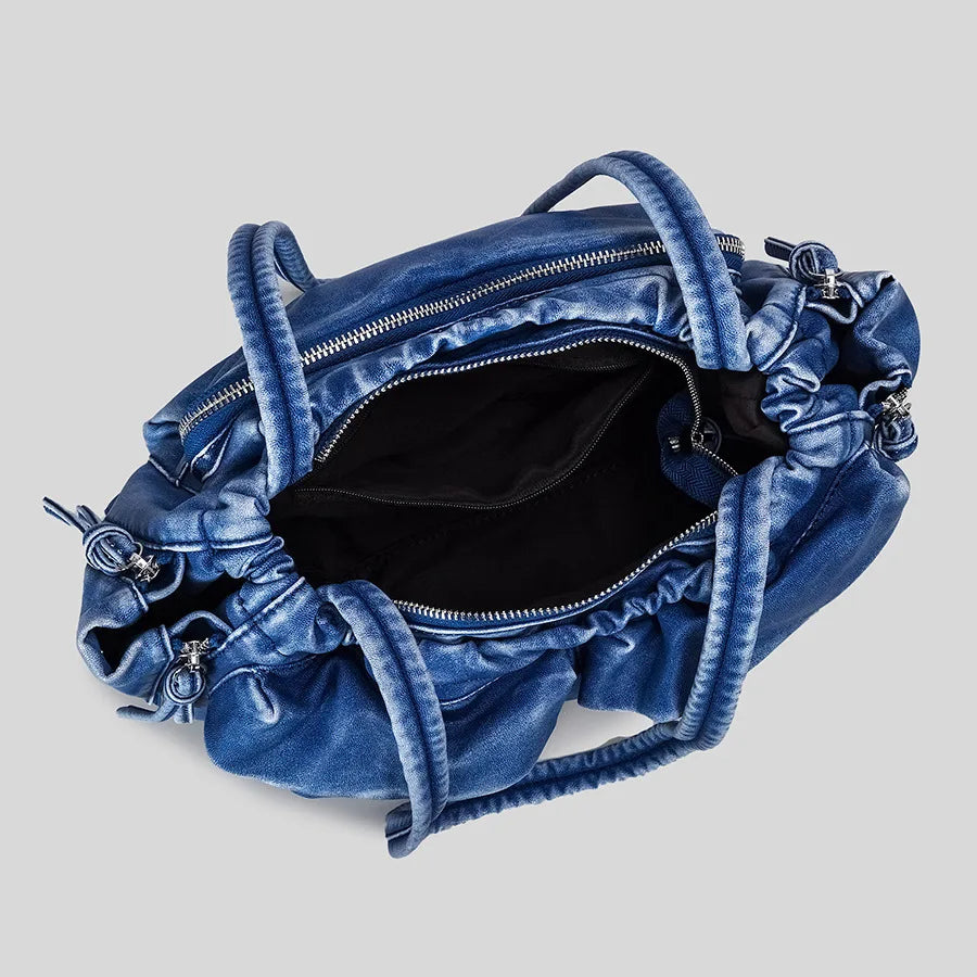 Soft Ruched Shoulder Bag