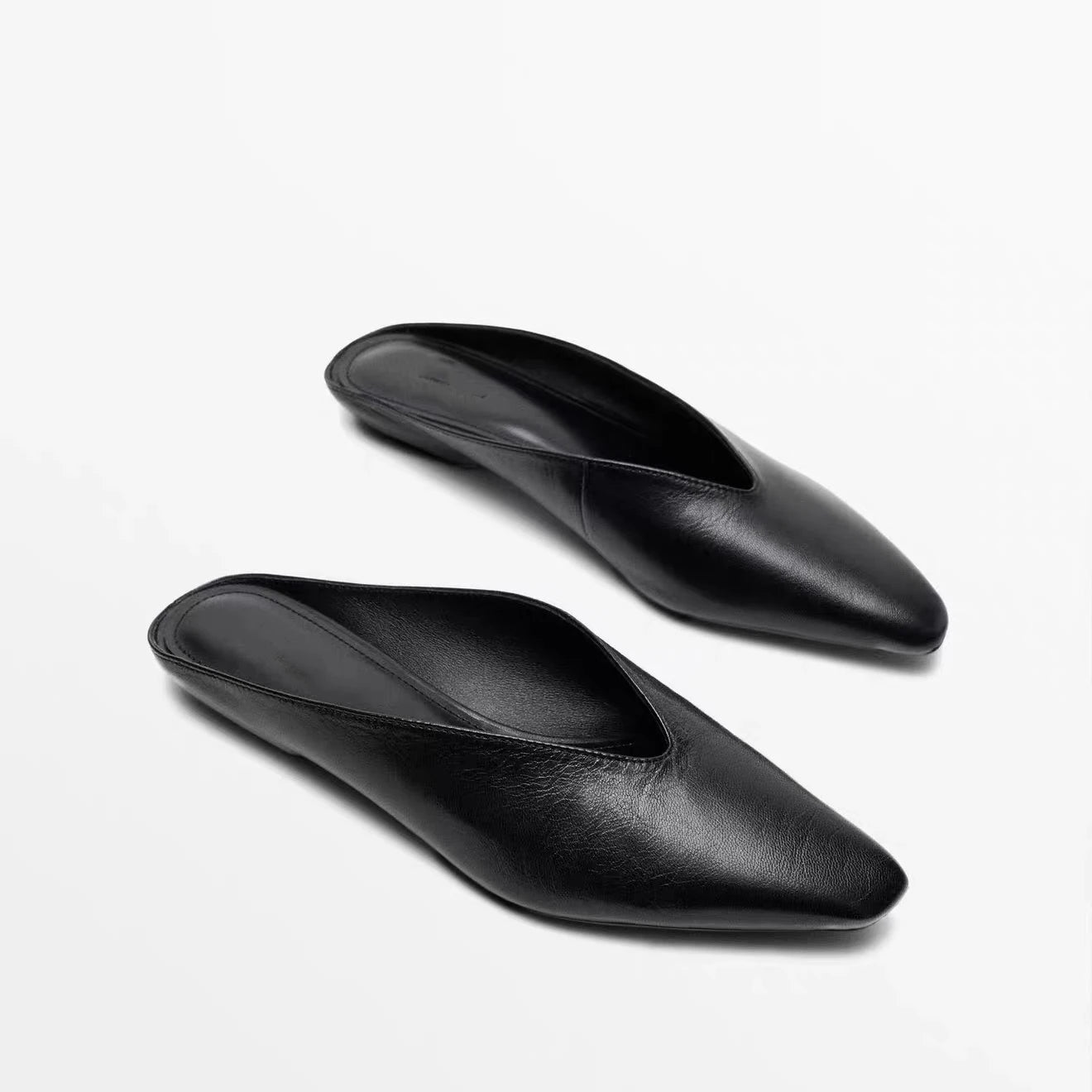 MM27 Open Heel Flat Mule