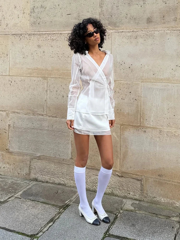 Muri Mesh Blouse