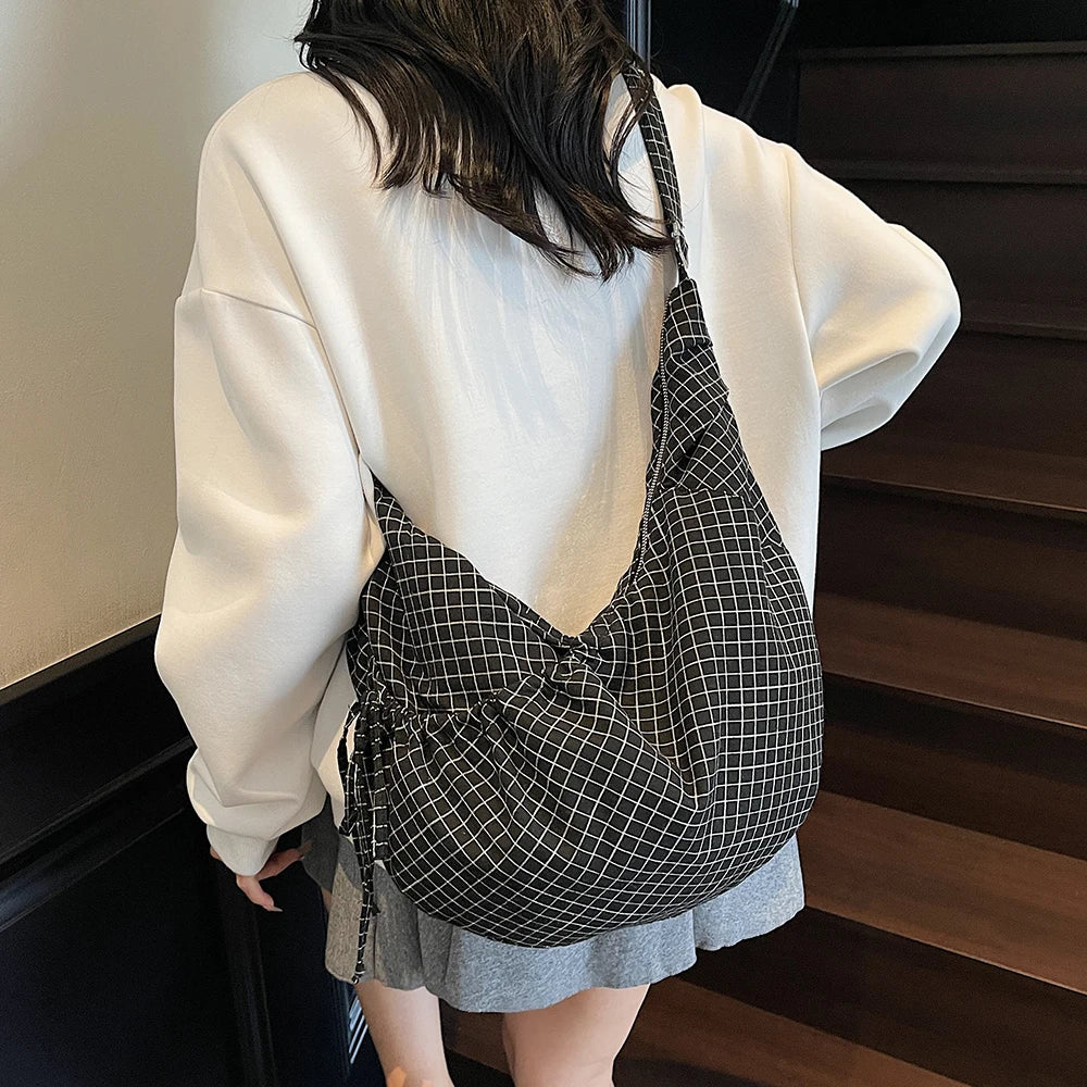 Korean crossbody horn bag