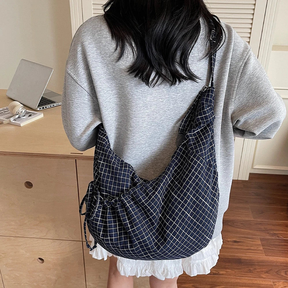 Korean crossbody horn bag