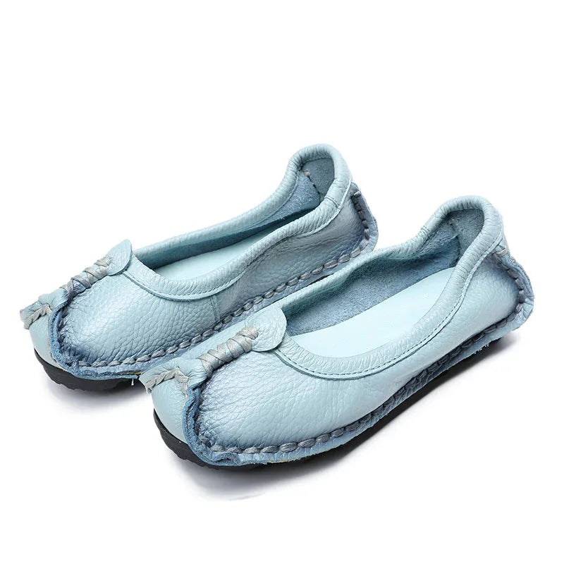 MM8 Leather Flats