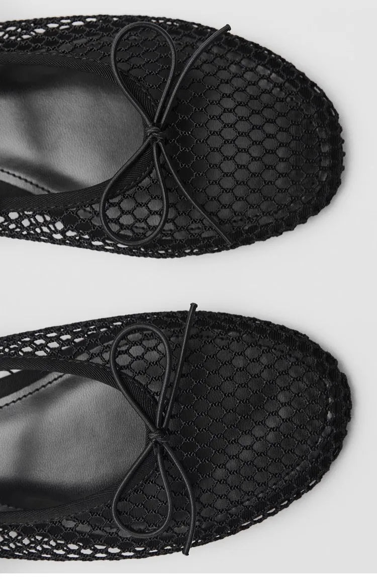 MM10 Mesh Summer Ballet Flats